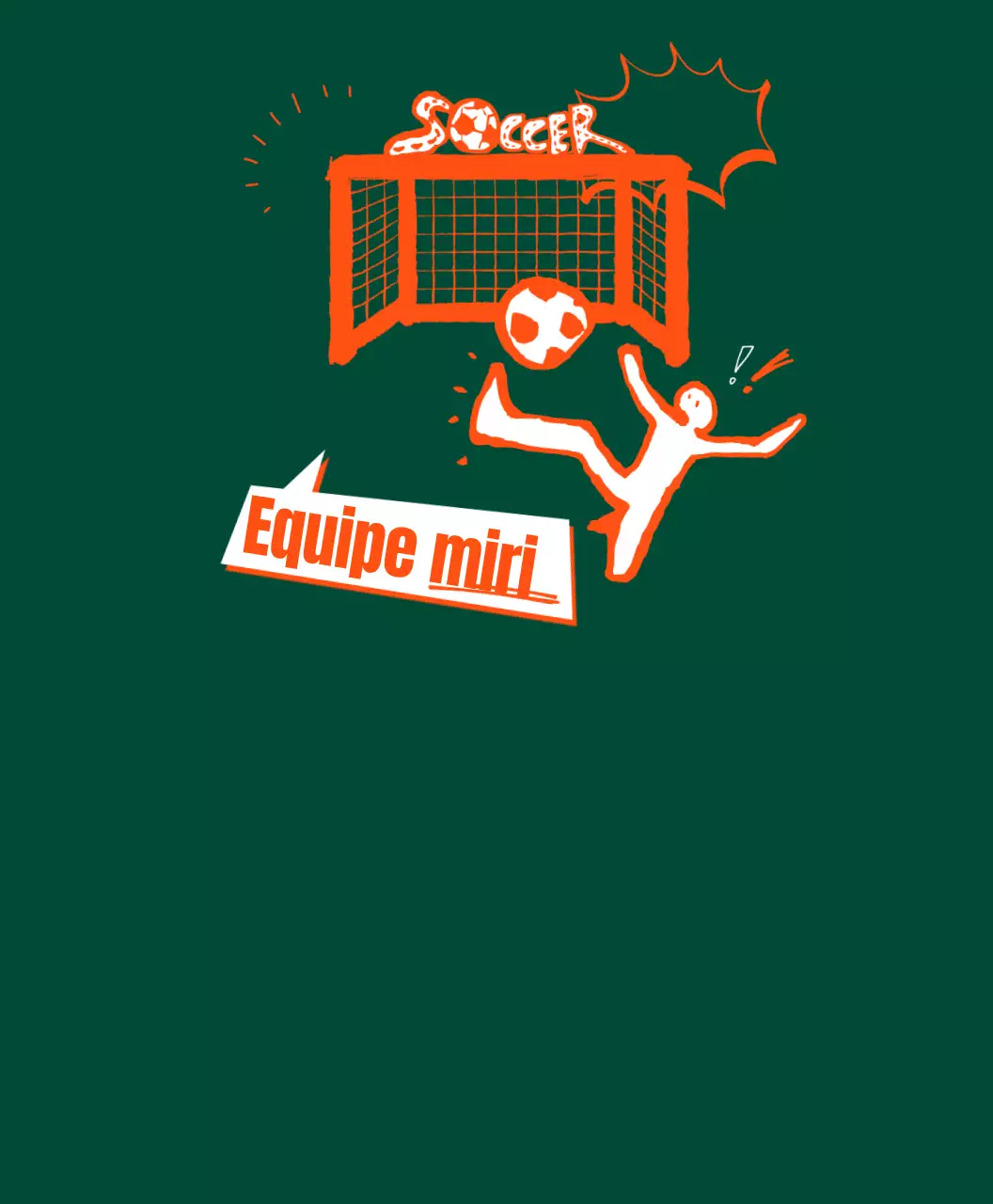 T-shirt de um clube de futebol ou de uma equipa de futebol com um graffiti grosseiro