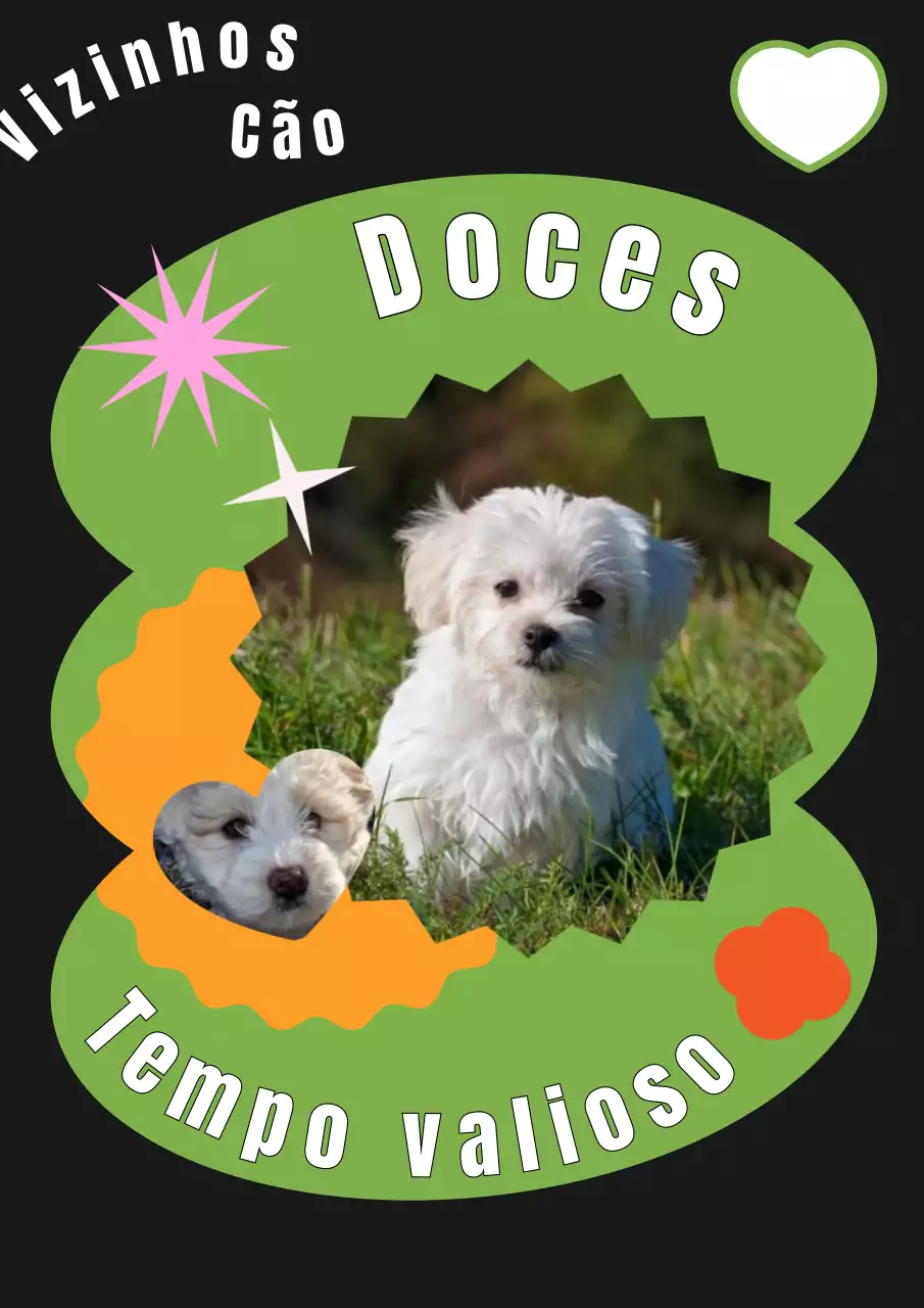  Capa gira com um cachorrinho