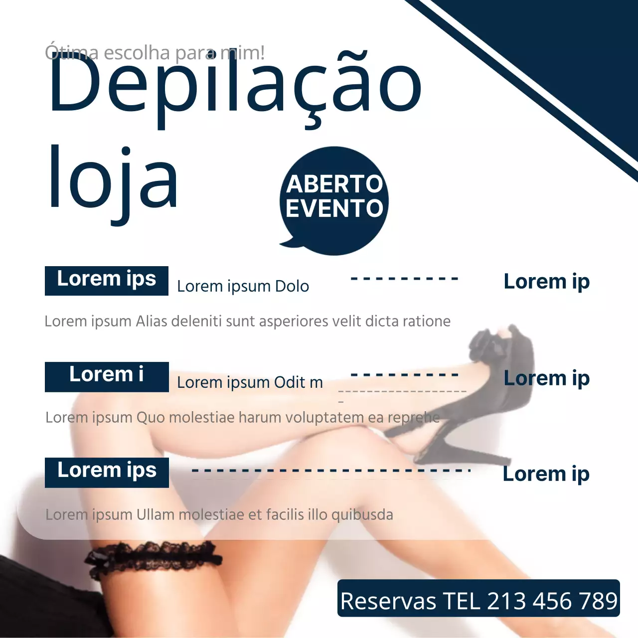 Lojas de depilação