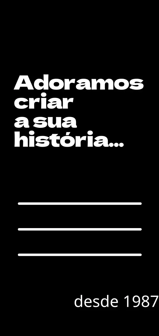 Mercadoria simples a preto e branco com frases em inglês e sublinhados