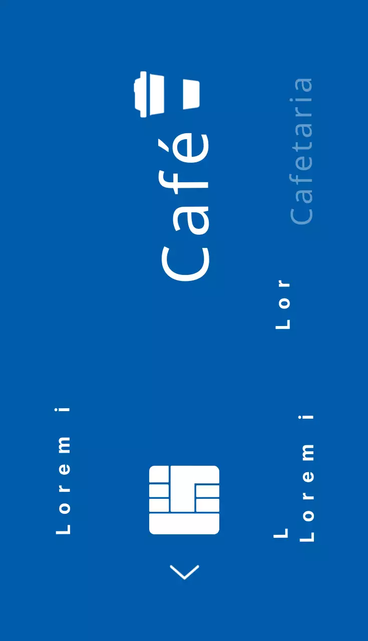 Cartão de café