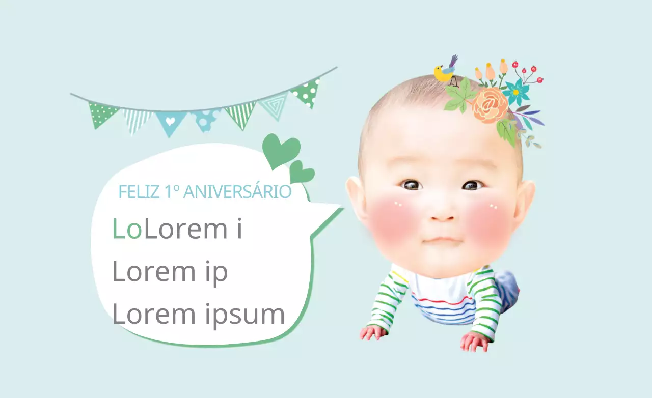 Primeiro aniversário de Ye Eun Yi