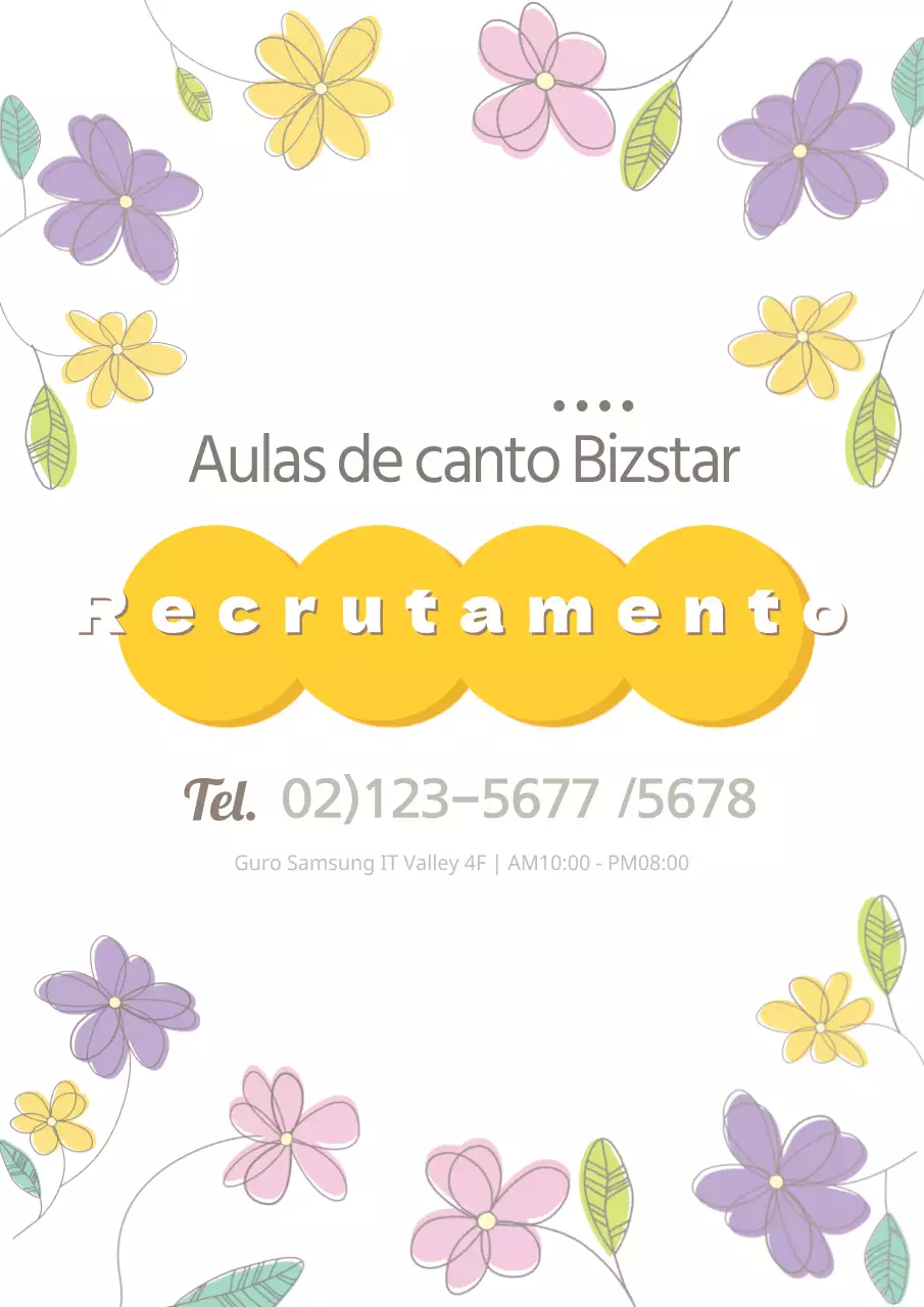 Aulas de canto Bizstar