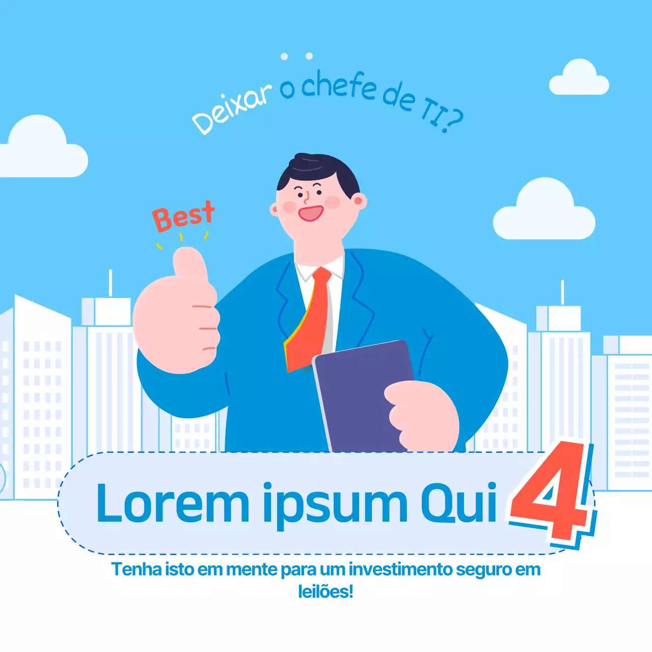 Dicas para licitar um apartamento azul claro