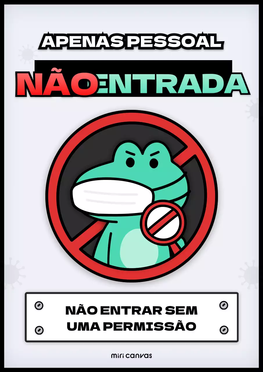 Impedir a entrada de estranhos