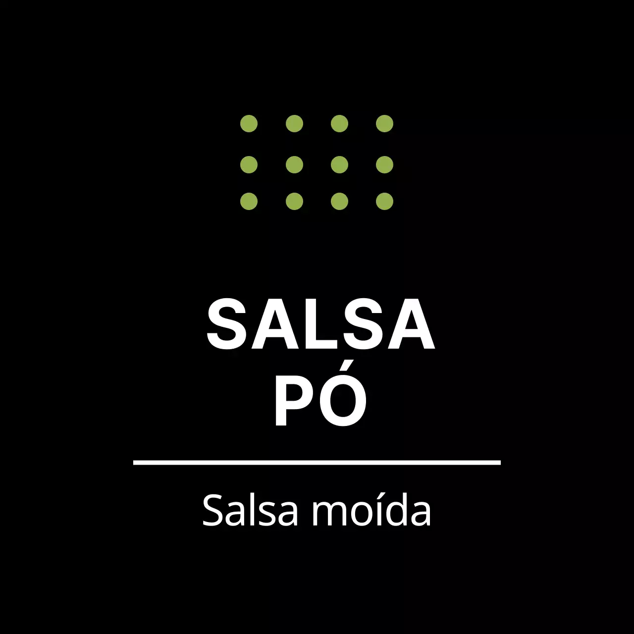 Etiqueta preta simples para especiarias Salsa autocolante