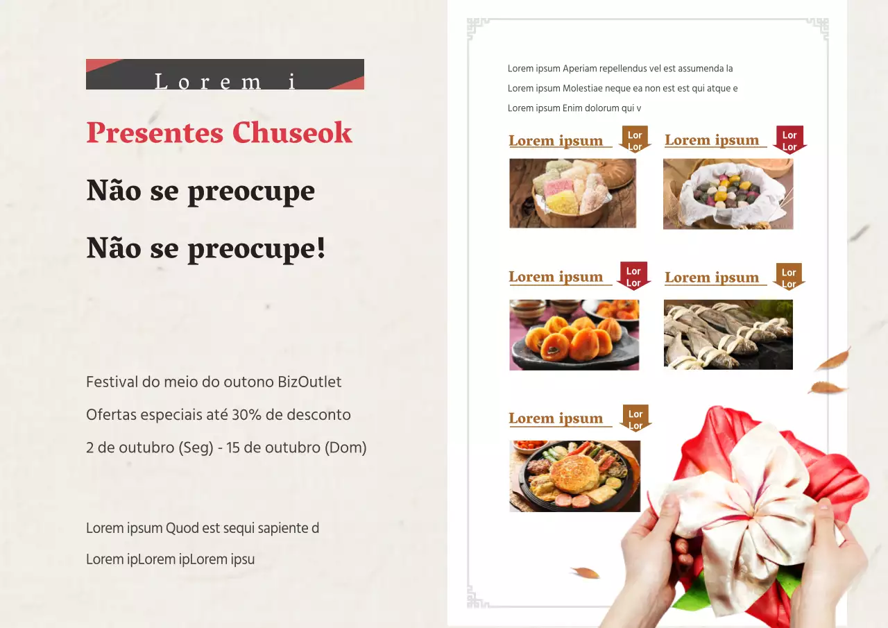 Presentes Chuseok