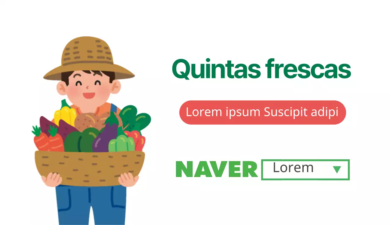 Ilustração verde de um produto giro