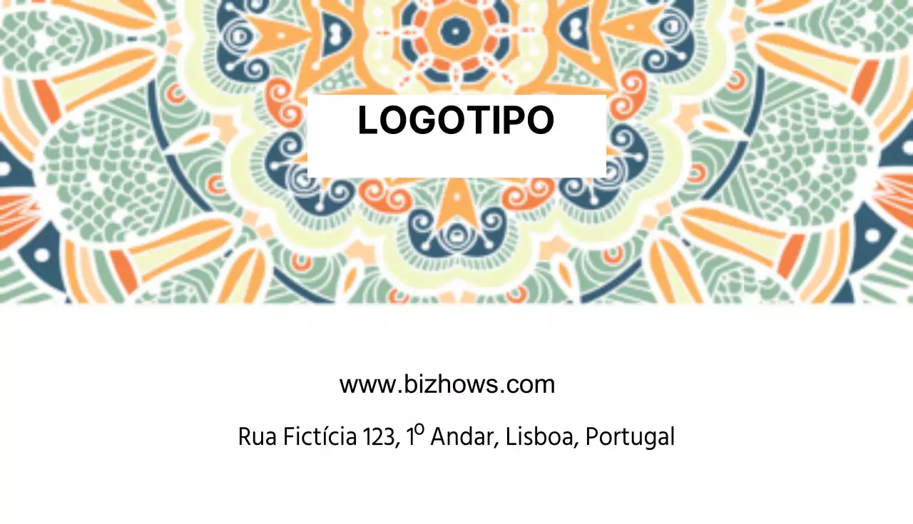 Cartão de visita empresarial simples em verde lima