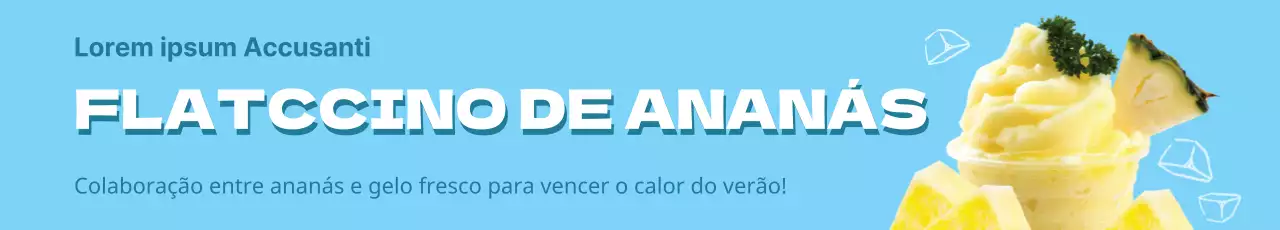 Novo menu de verão