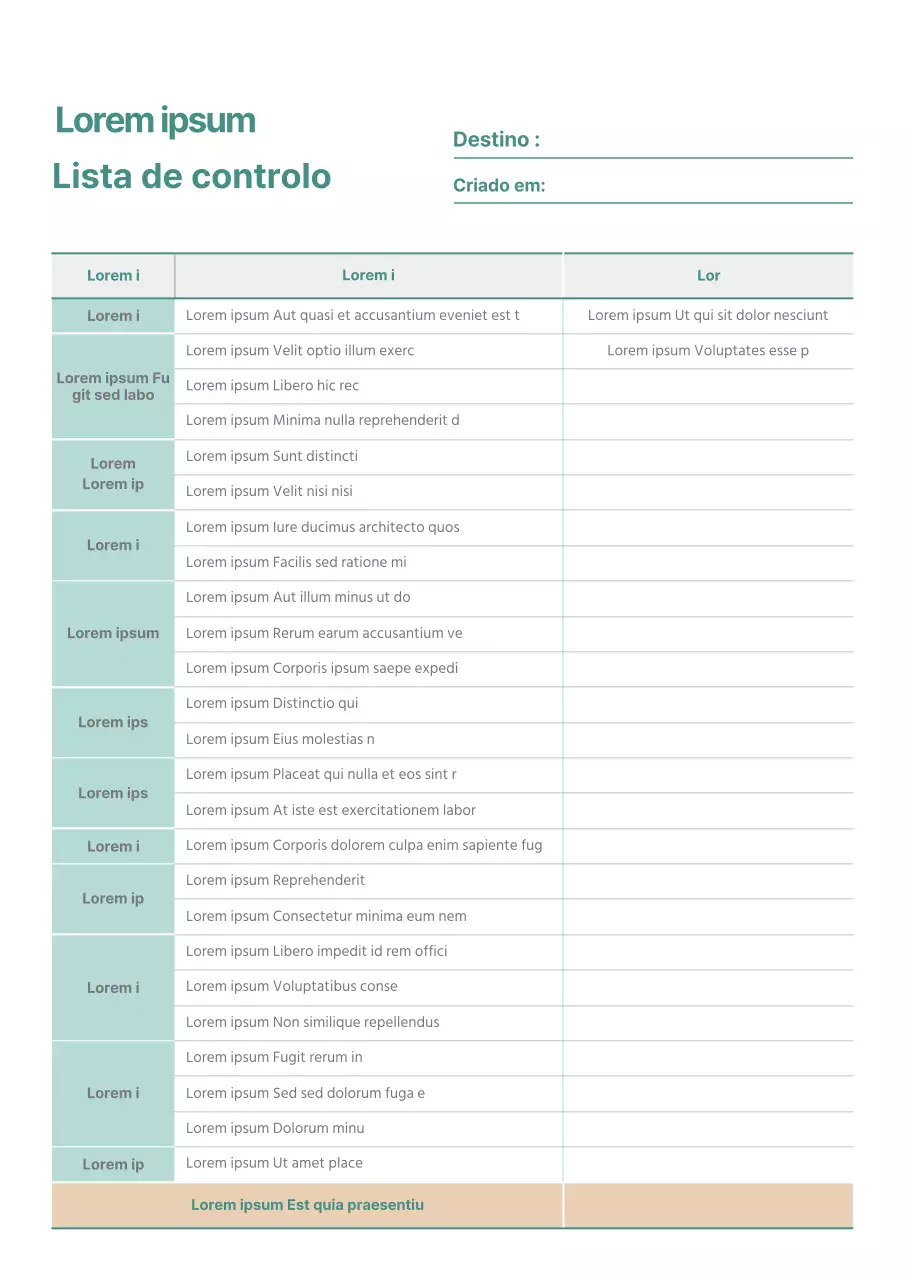 Uma lista de controlo simples e ecológica para as empresas