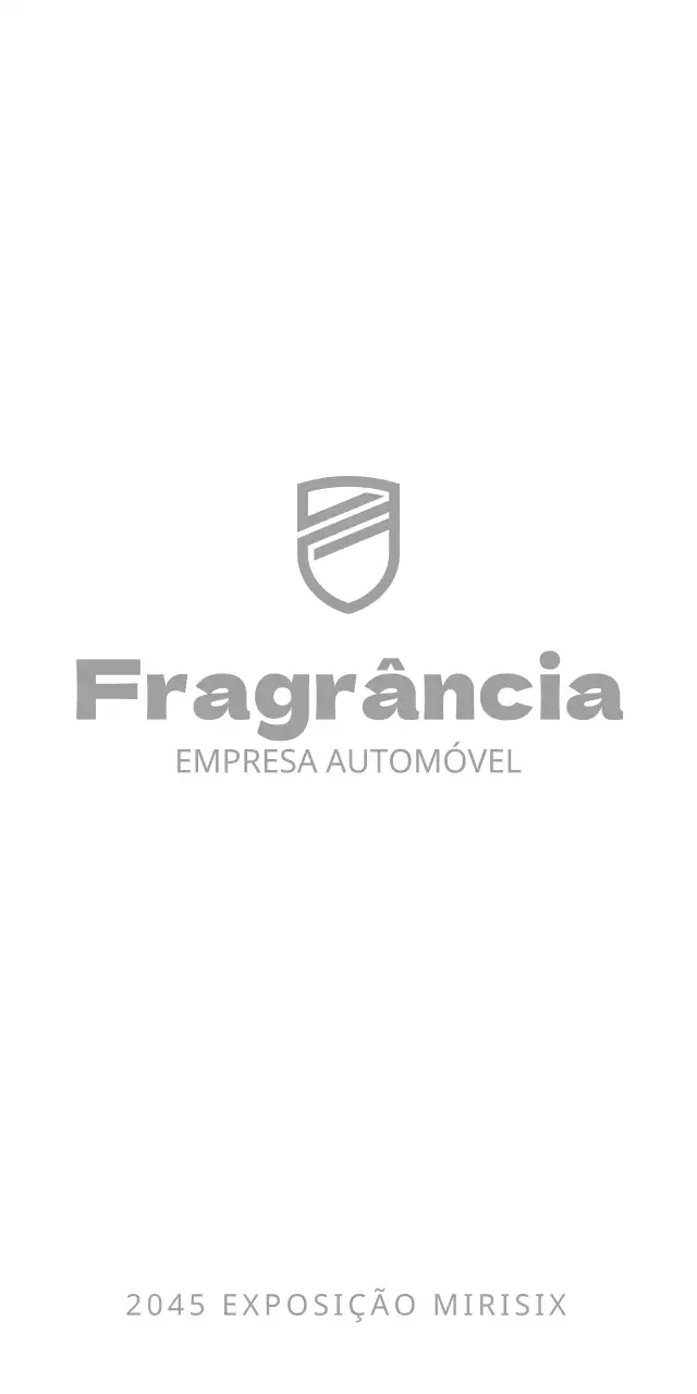 Ilustração de uma feira de automóveis em linha