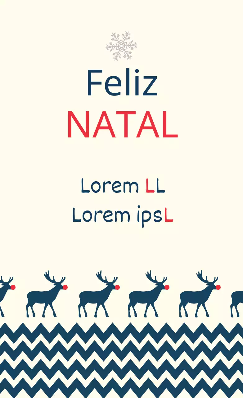 Etiquetas de felicitações de Natal ilustradas em azul marinho e marfim
