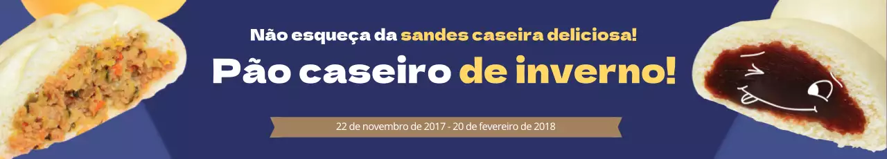 Pão de inverno Novo Menu Evento