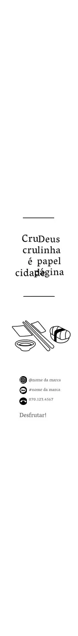 Lancheira com ícone simples branco