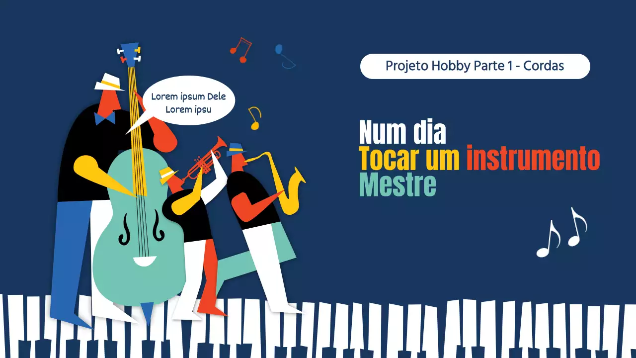 Aprender a tocar um instrumento musical colorido num dia Thumbnail do YouTube