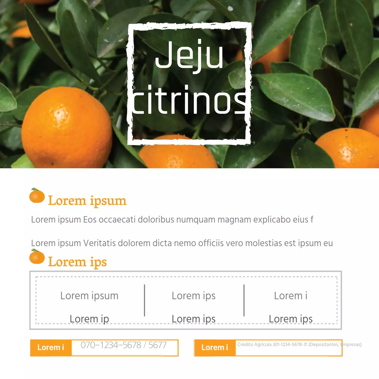 Citrinos de Jeju