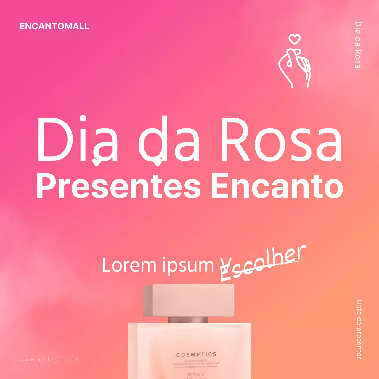 Presentes Sim Kung para o Dia das Rosas