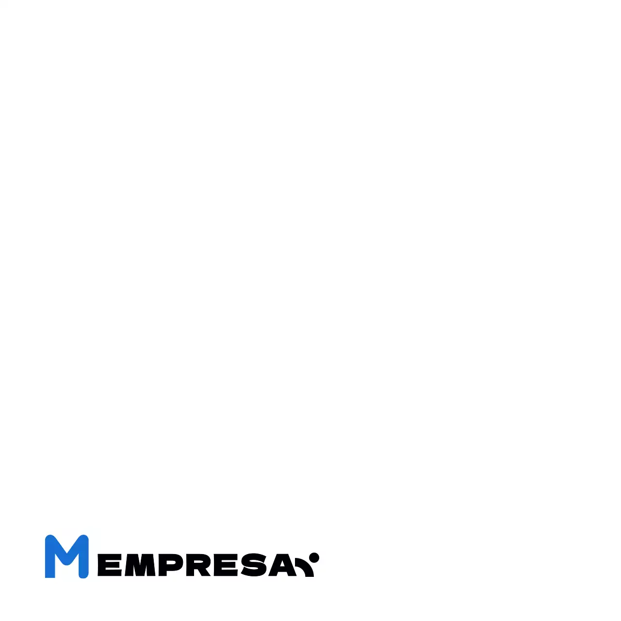 Logótipo com um conceito de texto simples Corporate