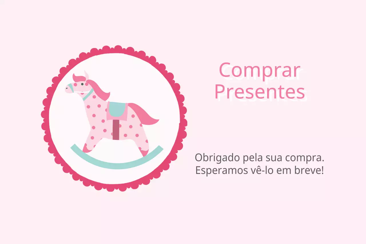 Presentes de compra de zebra