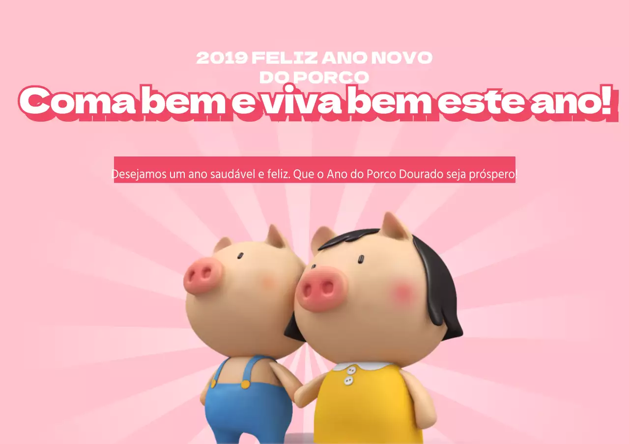 Saudações de Ano Novo