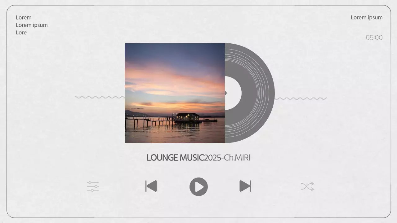 O Lounge Music Channel parece uma aplicação de música cinzenta