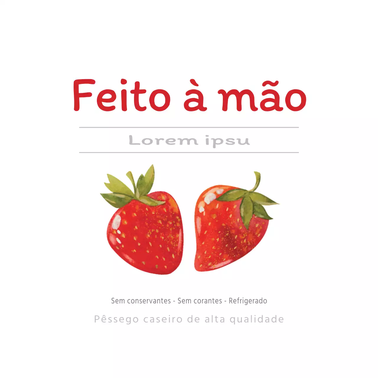 FRUTA REAL Morango