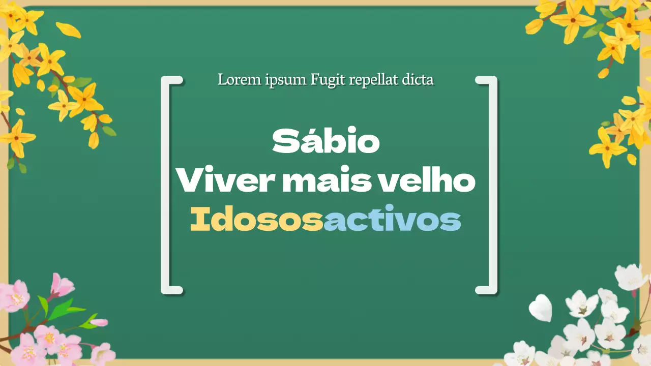 Materiais de curso ecológicos e minimalistas da Cidade de Prata