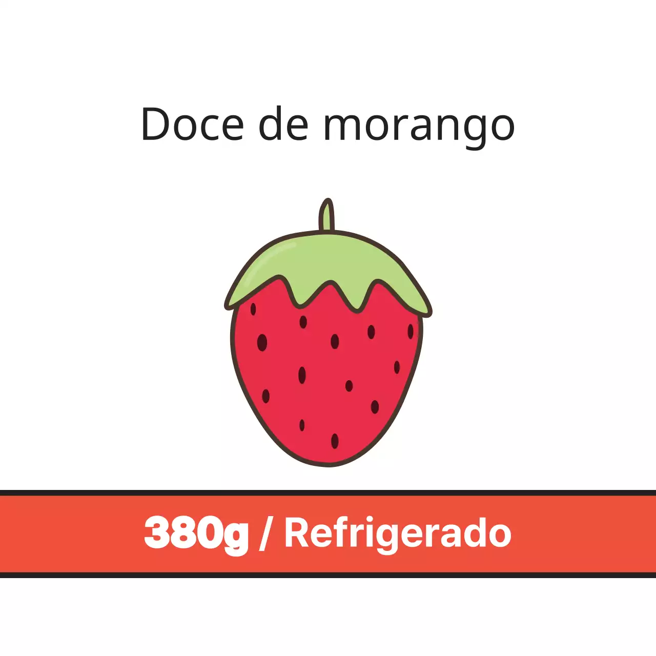 Doce de morango