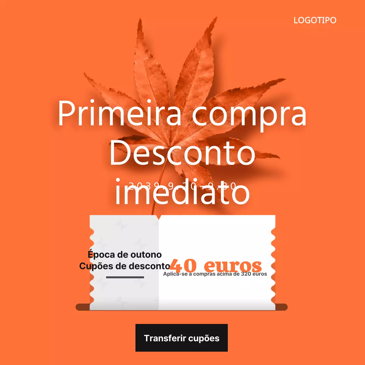 Desconto imediato na sua primeira compra