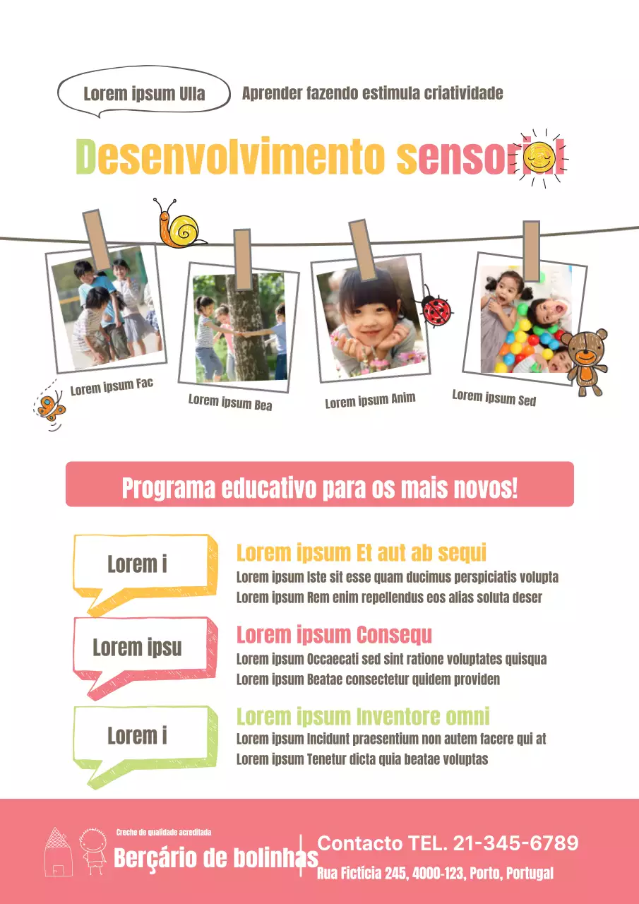 Desenvolvimento sensorial