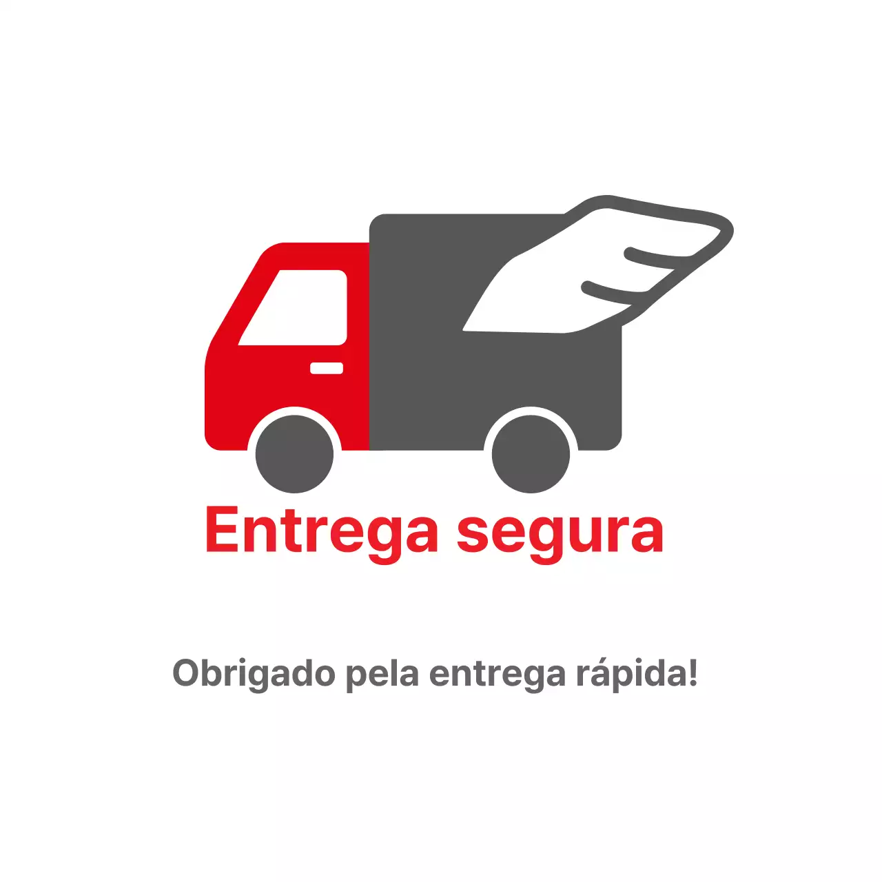 Autocolante de transporte seguro