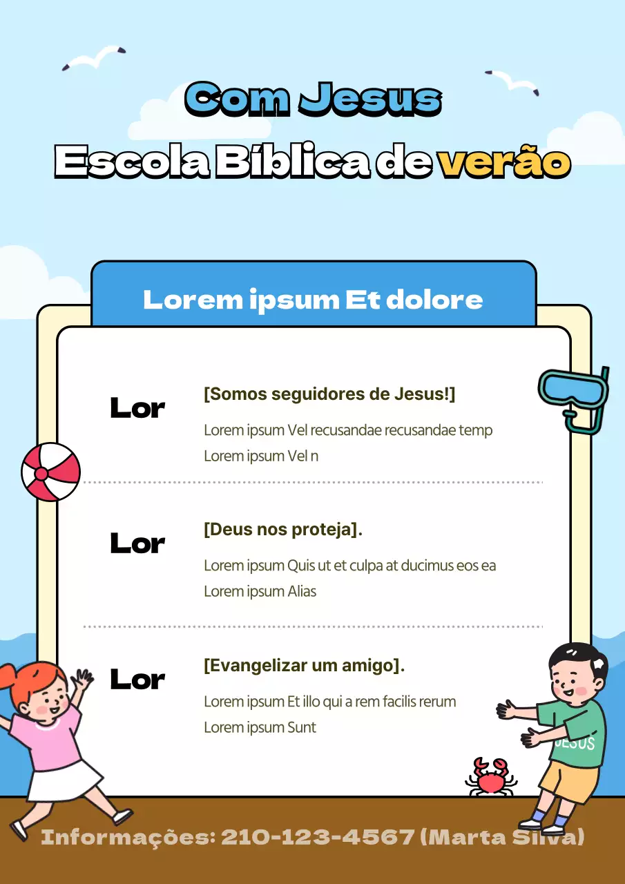 Campos de aprendizagem de verão