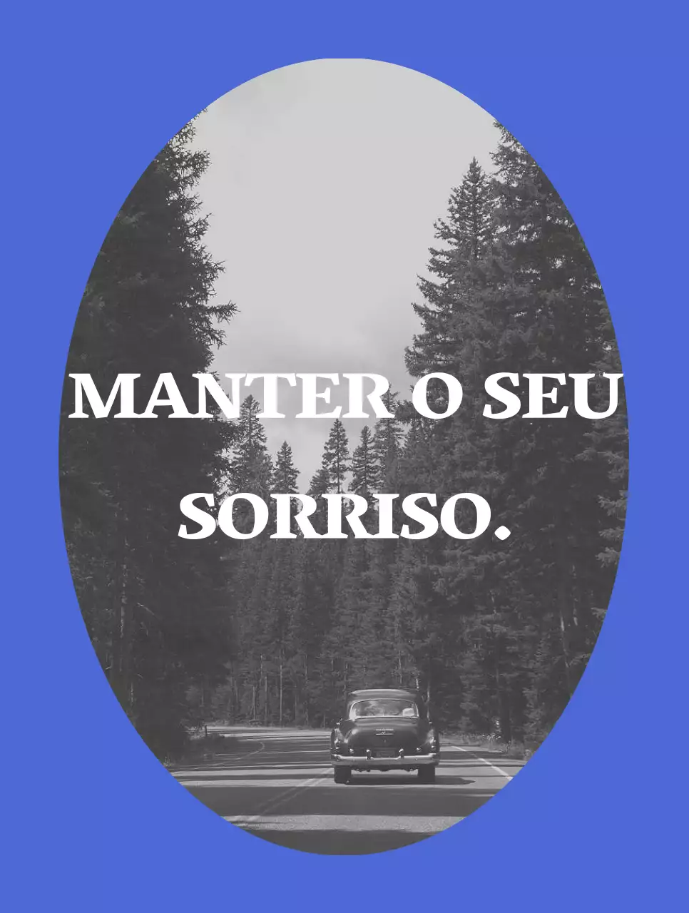 Mercadoria sentimental com fotografias a azul e a preto e branco