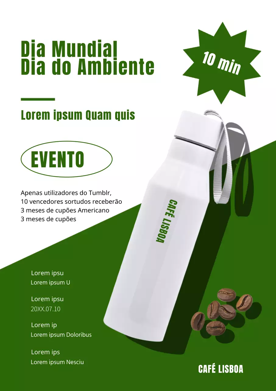 Promover um evento Tumblr verde para o Dia Mundial do Ambiente