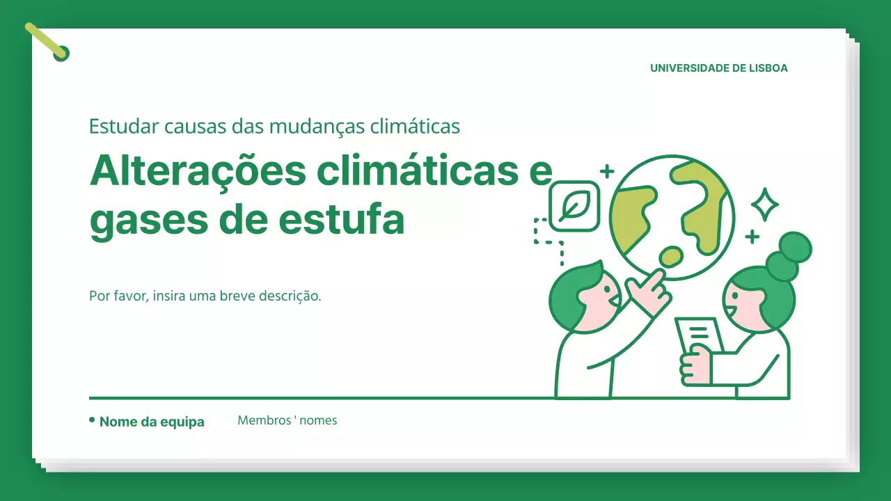 Estudar as alterações climáticas e os gases com efeito de estufa de uma forma ecológica e limpa