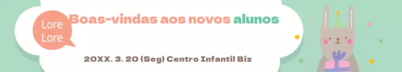 Boas-vindas aos novos alunos