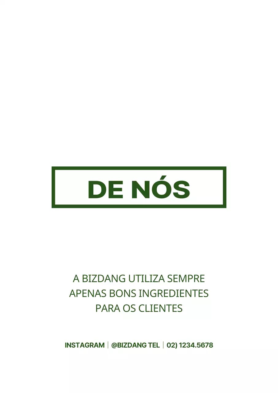 Logótipo de texto simples e limpo e palavras num esquema de cores verde e branco para produtos e promoções de cafés