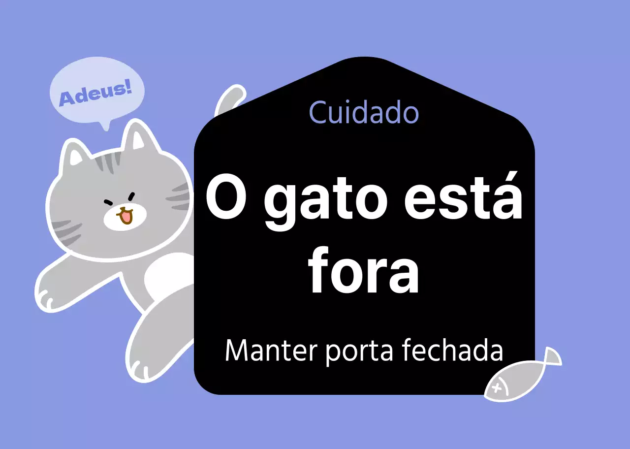 Cuidado com os gatos Camagnet