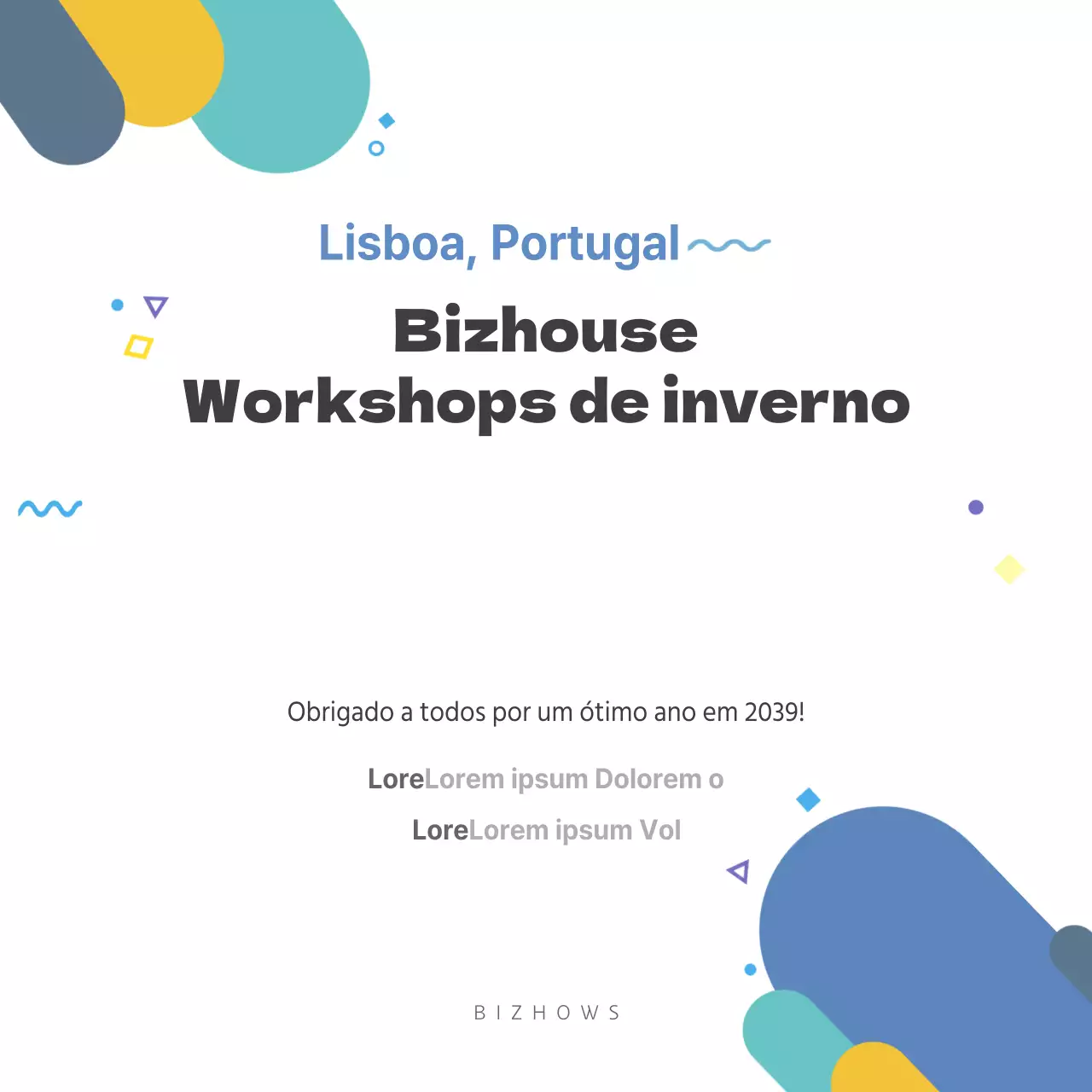 Workshops de inverno