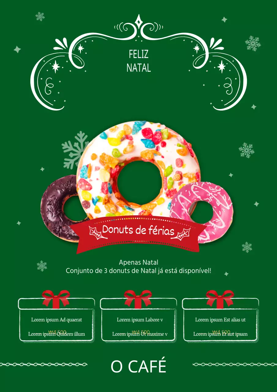 Donuts de Natal