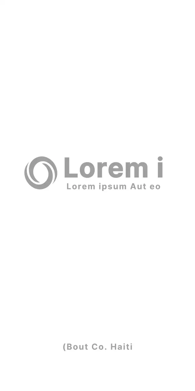 Conceito de título de logótipo limpo de TI empresarial