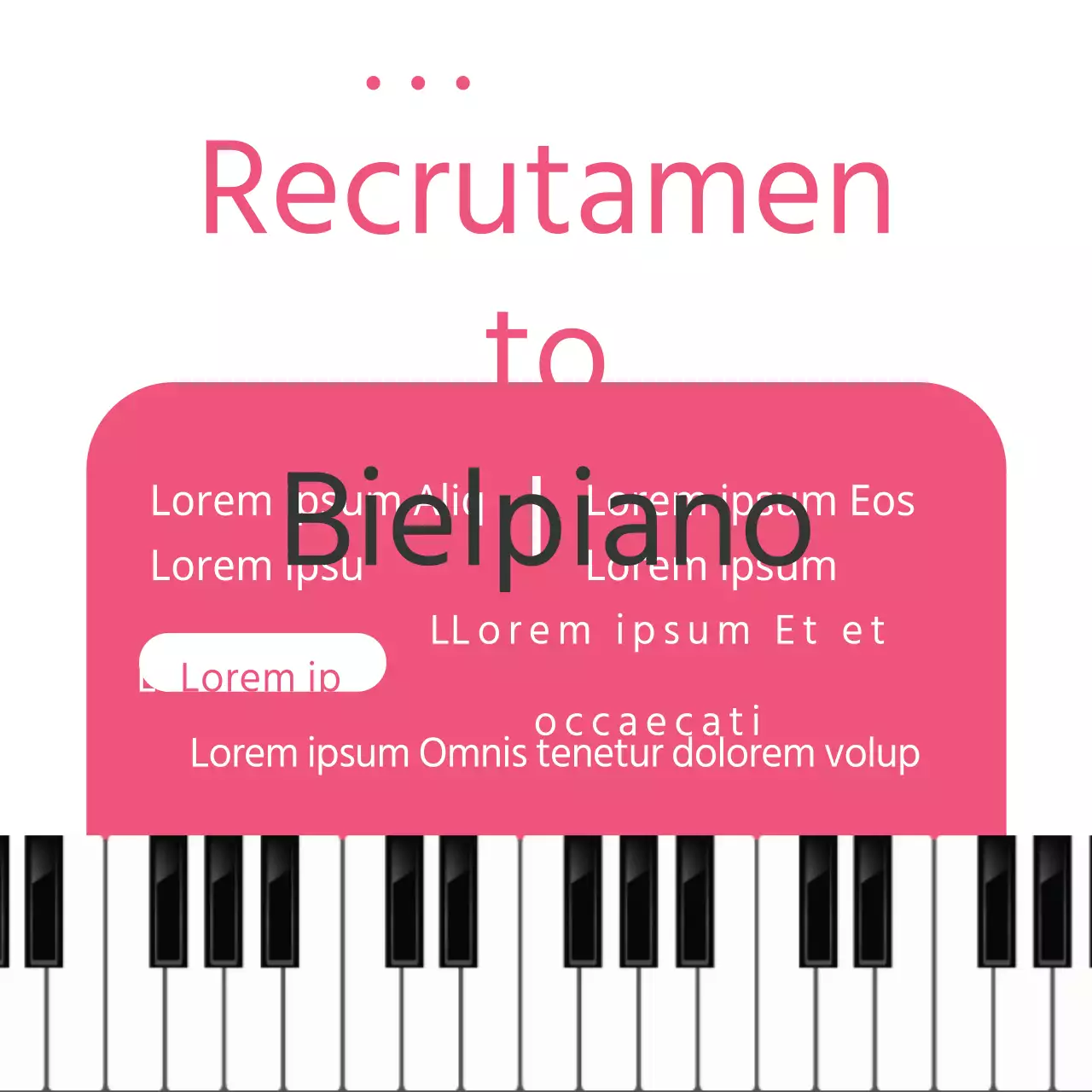 Recrutamento de novos alunos
