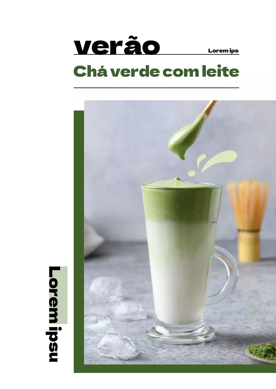 45239_Chá verde com leite