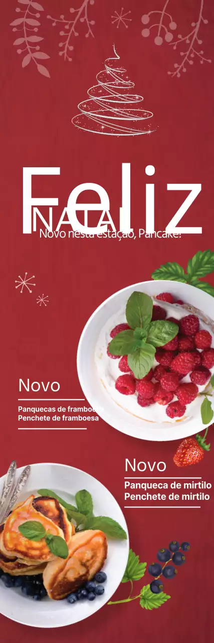 Panquecas de Natal