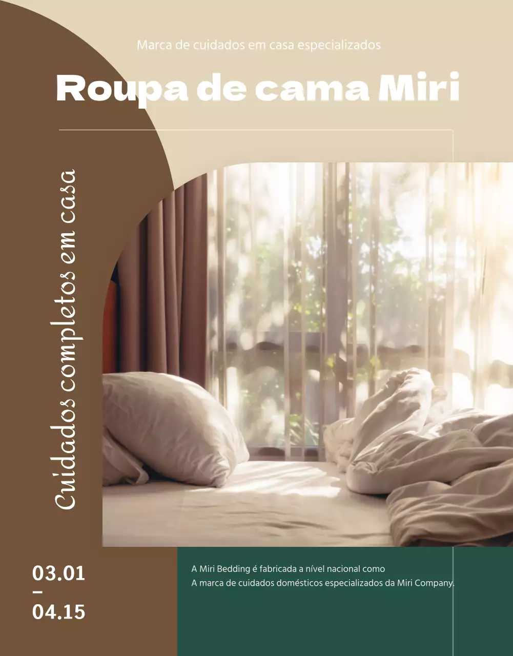 Roupa de cama de conceito de luxo em tons castanhos modernos (mais)