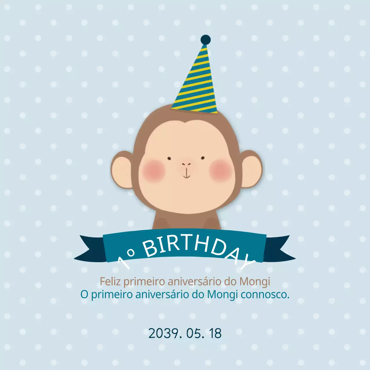O primeiro aniversário do Mong