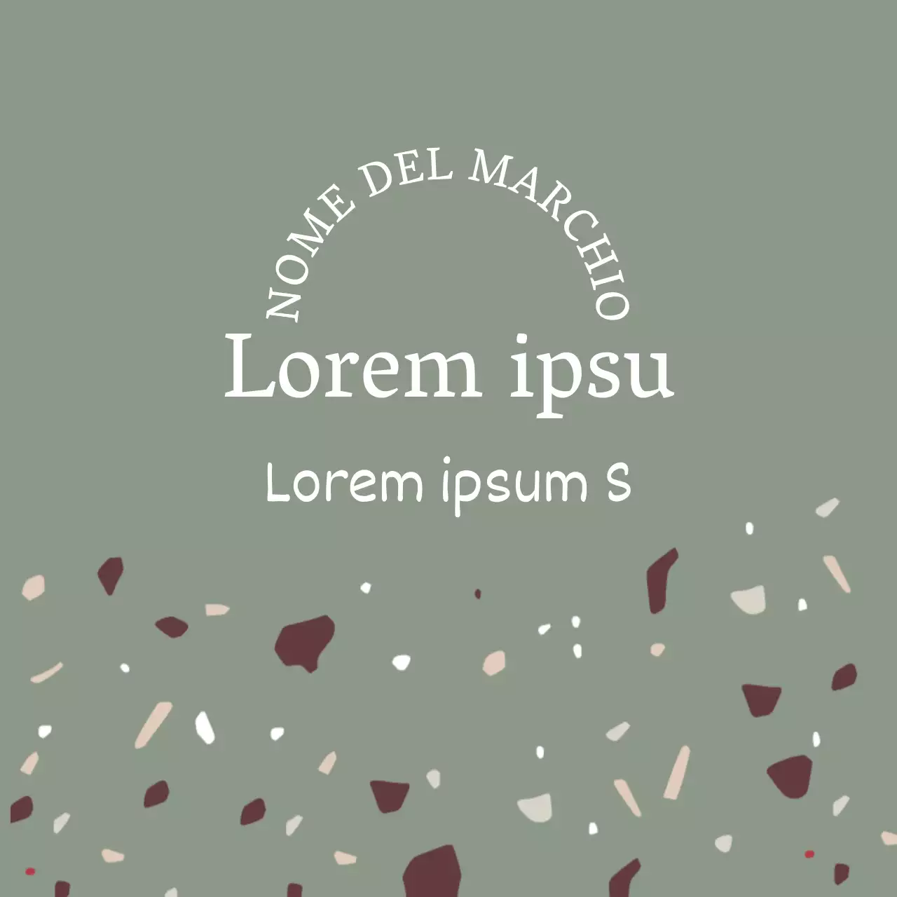 Latte verde Matcha con sassolini