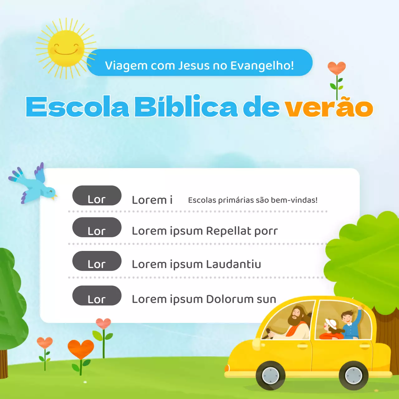Escola Bíblica de verão