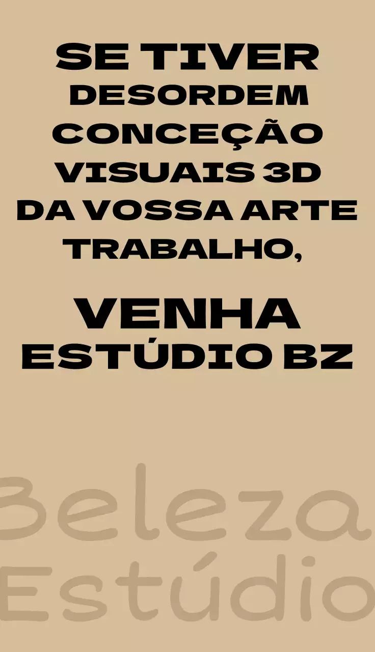 Design elegante com texto em cores calmas e elegantes